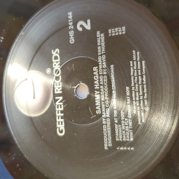 "7"SAMMY HAGER Authentic Vintage Vinyl Record's - Picture 10 of 16